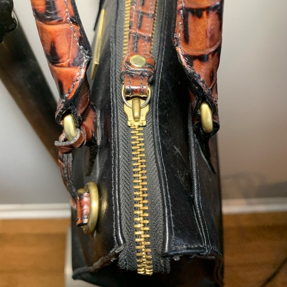 Brahmin black and brown bag - Picture 6 of 9